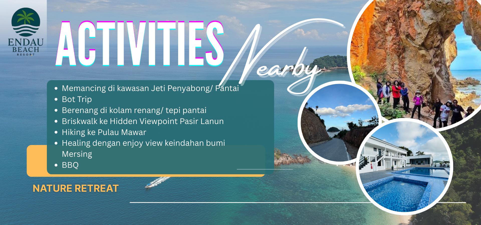 Activities You Can Do Around Endau Beach Resort