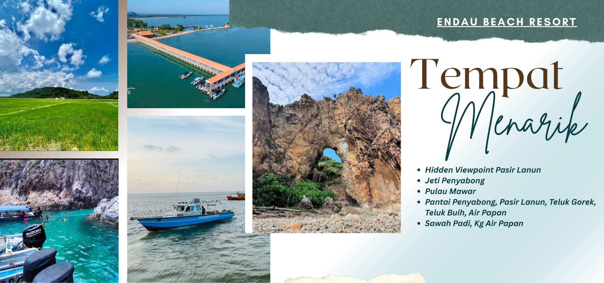 Places of Interest Around Endau Beach Resort